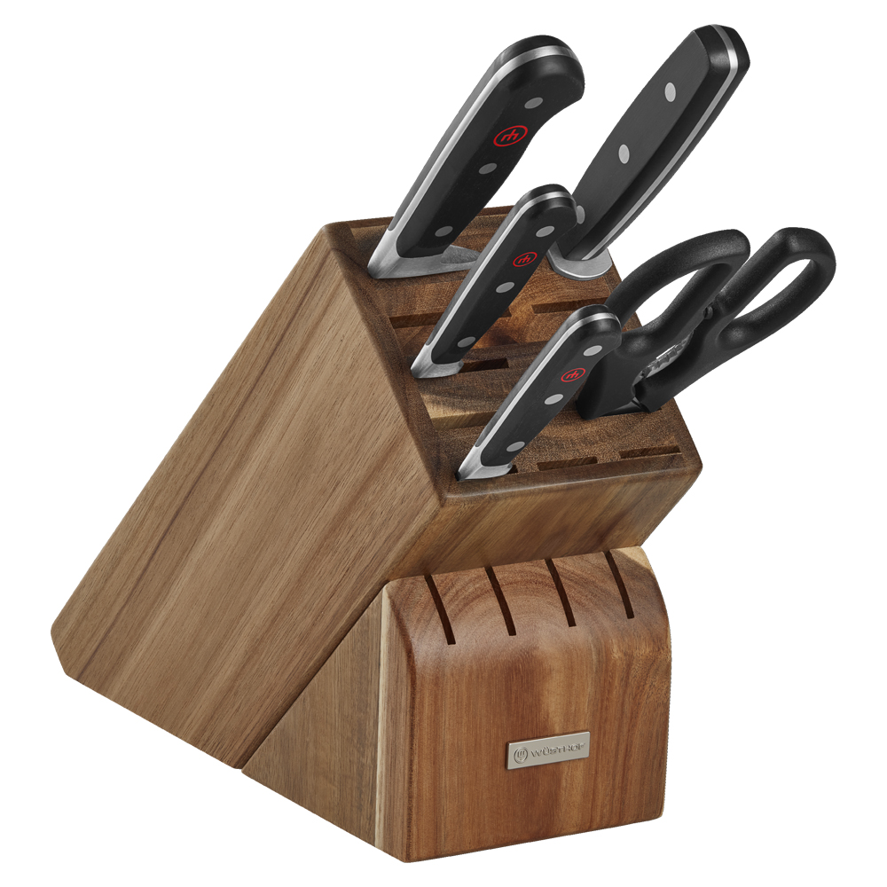 Wusthof Classic 6-Piece Starter Knife Block Set