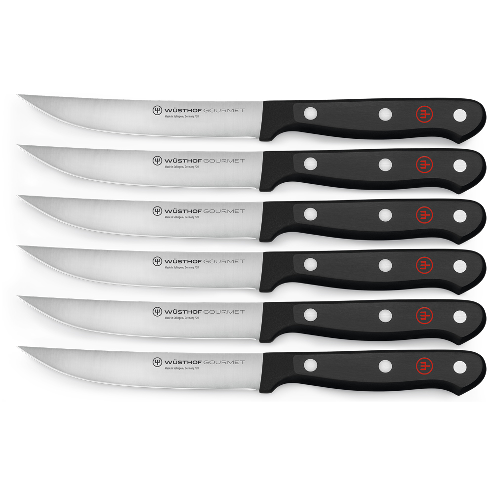 Wusthof Gourmet Six Piece Steak Knife Set