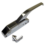 10-1/4" Door Latch with Strike, Offset Handle