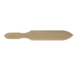 11-3/4" Beechwood Spatula for Crepe Griddle