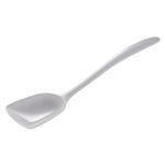 11" Melamine Food Serving Spoon, White