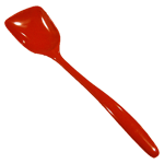 11" Melamine Serving Spoon, Red