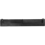 11 5/8" x 2 1/2" Black Oven / Range Door Handle