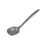 12" Melamine Food Serving Spoon, Gray