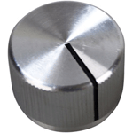 15/16" Silver Oven Knob with Black Pointer