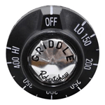 1 7/8" Griddle BJ Thermostat Dial (Off, Low, 150-400, Hi)