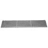 21 1/32" x 5 3/16" Cast Iron Top Broiler Grate