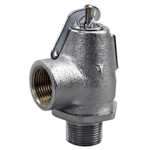 30 PSI Chrome Steam Safety Relief Valve - 3/4