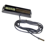 4" x 1" Solar Powered Digital Refrigerator / Freezer Thermometer