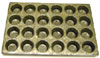 Cupcake/Muffin Pan, USED & REGLAZED, 24 Cups. Cup size: 2-3/4
