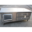 Leader 5' Refrigerated Chef Base Grill Equipment Stand Model LB60ES Used Very Good Condition