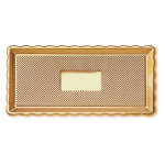 Alcas Medoro Rectangular Tray, 25 x 15 cm - Case of 150