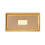 Alcas Rectangular Medoro, 35 x 15 cm - Pack Of 5