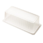 Alcas Rectangular Medoro Lid, 25 x 15 x 10 cm H - Case of 75