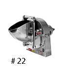 Alfa GS-22 Complete Grater/Shredder Attachment w/ 1 Disc of your choice (for #22 Hub) OEM # VS9-22