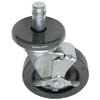 All Points 26-2923 5" Swivel Stem Caster with Brake for 1" O.D. Tubing - 260 lb. Capacity