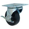 All Points 26-3328 4" Swivel Plate Caster with Brake - 300 lb. Capacity