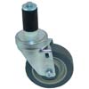 All Points 26-3372 4" Swivel Stem Caster for 1 3/16" O.D. Tubing - 250 lb. Capacity