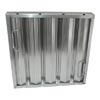 All Points 26-3885 16" x 16" x 2" Stainless Steel Hood Filter - Ridged Baffles