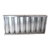 All Points 26-3892 12" x 20" x 2" Aluminum Hood Filter - Ridged Baffles