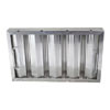 All Points 26-3916 10" x 16" x 2" Aluminum Hood Filter - Ridged Baffles