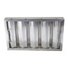 All Points 26-3917 10" x 20" x 2" Aluminum Hood Filter - Ridged Baffles