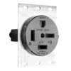 All Points 38-1282 Single Receptacle; NEMA 15-60R (3 Phase)
