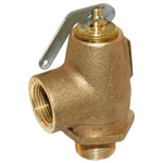 All Points 56-1349 50 PSI Brass Steam Safety Relief Valve - 3/4" NPT, 805 lb./Hour