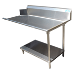 DHCT-S96R All Stainless Steel Clean Dishtable with Undershelf - 96