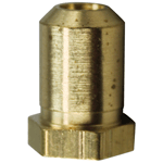 Brass Hood Orifice; #42; 3/8"-27 Thread; 1/2"