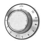 Alto Shaam OEM # KN-3473 / 2868, 1 7/8" Dial (Off, 1-10)