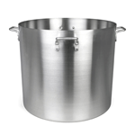 Aluminum Stock Pot with Quad Handles, 200 Qt.