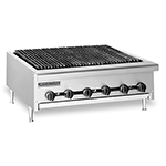 American Range AERB-36 36" Counter Charbroiler, Radiant Type, Full Width Grease Pan, Natural Gas