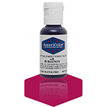 Americolor Burgundy Soft Gel Paste Food Coloring, .75 oz. 