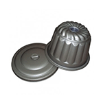 Ametalurgica Non Stick Steel Steam Pudding Mold, 7