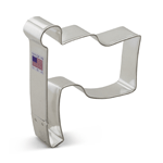 Ann Clark American Flag Cookie Cutter, 4-3/8"