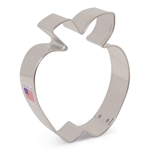 Ann Clark Apple Cookie Cutter, 3-1/2" x 3"