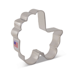 Ann Clark Baby Carriage Cookie Cutter, 3 1/2" x 3 3/8"