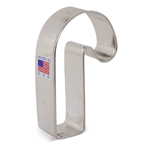 Ann Clark Candy Cane Cookie Cutter, 3 1/2" x 2 1/4"