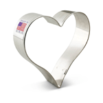 Ann Clark Heart Cookie Cutter, 3-5/8"