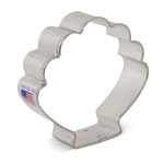 Ann Clark Seashell Cookie Cutter, 3" x 3-1/4"