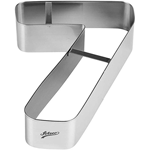 Ateco Number 7 Large Cake Cookie Cutter 7-1/4" x 11" x 2-1/8" High