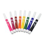 Ateco Medium/Bold Writing Tip Food Color Markers, 8-Piece Set