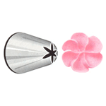 Ateco Pastry Tube Stainless Steel Seamless Design Closed-Star Opening