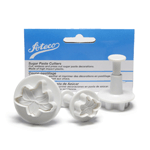 Ateco Plunger Cutters, 3-Piece Set, Lily / Ivy Leaf - 1952
