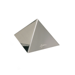 Ateco Pyramid Dessert Mold Stainless Steel, 4.75" Base x 3.25" high