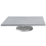Ateco Revolving Cake Stand with Rectangular Top. Top size: 12" x 16"