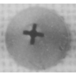 Ateco Small Cross Top or Cross Stich Pastry Tube, S/S Seamless Design, # 77