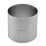 Ateco Stainless Steel Round Cake Ring, 3-1/8" x 3" High