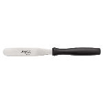 Ateco Stainless Steel Spatula Black Plastic Handle